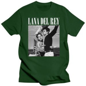 Green Graphic Lana Del Rey T Shirt