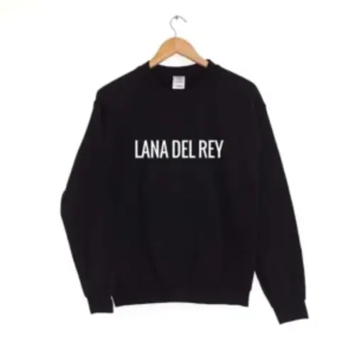 Latest Black Lana Del Rey Sweatshirt
